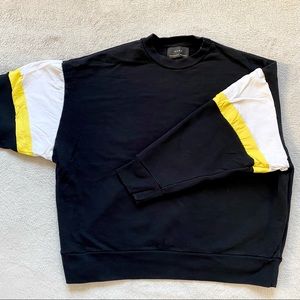 Zara Man Black Sweatshirt
